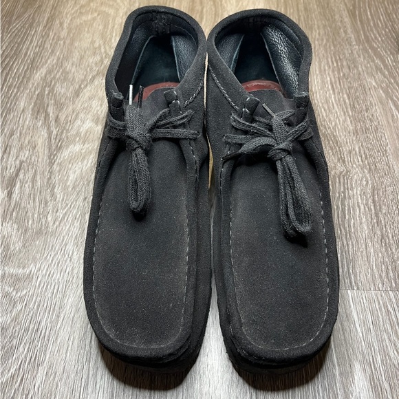 Clarks Black Chukka Boots for Men - Picture 1 of 7